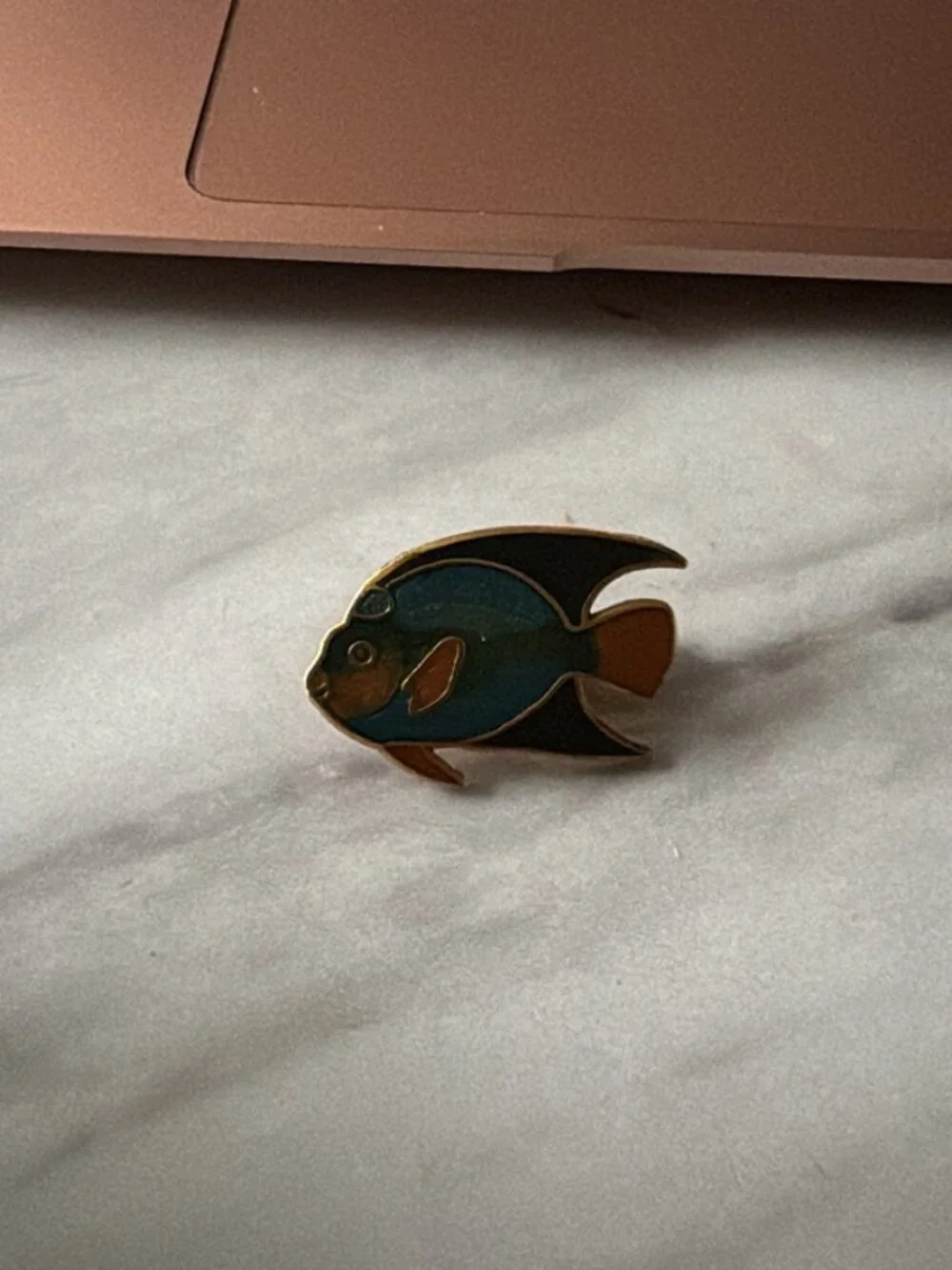 Tropical Fish Enamel Pin
